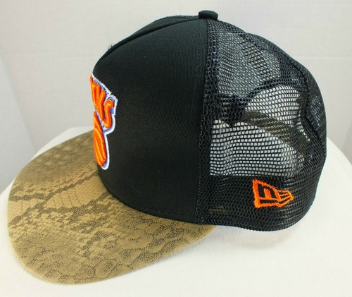 NBA New York Knicks Mesh Trucker Hat Adjustable Cap Small-Medium New Era 9Fifty - Picture 6 of 10