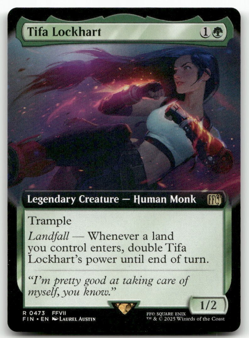 Tifa Lockhart (Extended Art) #473 MTG Final Fantasy FIN NM X1 | eBay