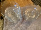 Vintage Clear Glass Ice Cream Sundae Dessert Dish Set Of 7 — photo 2