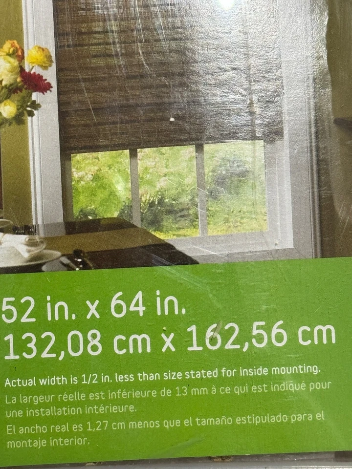 Style Selection Roman Shade Jakarta 52" x 64" - Изображение 2 из 3