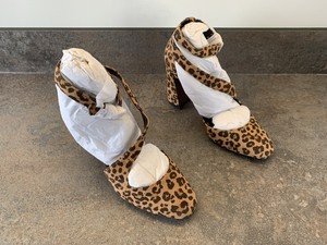 leopard print high heels uk
