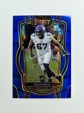 2022 Panini Select #236 Ed Ingram Blue Prizm #/99
