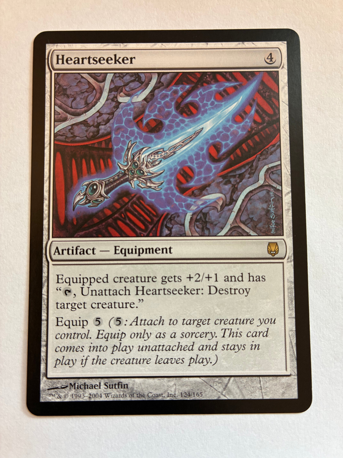 MTG Heartseeker - Darksteel Regular NM/LP artifact equipment