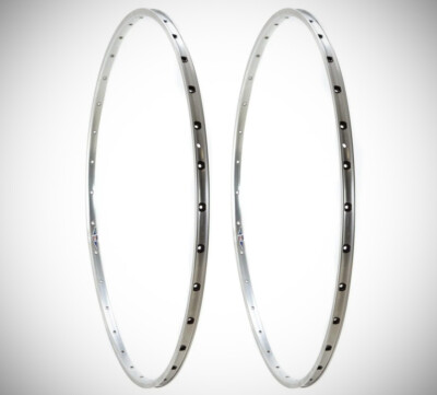 2X cerchi Nisi sludi 390 rettificati 32 fori per copertoncino -clincher  pair NEW