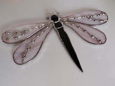 Stained Glass Dragonfly Suncatcher