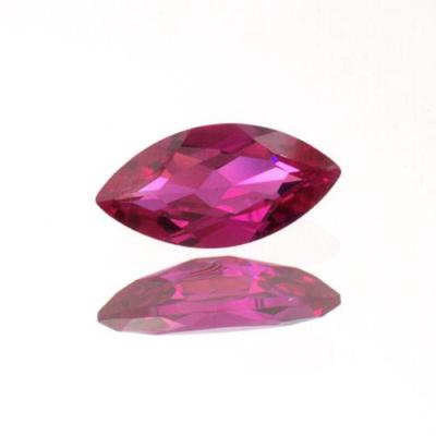 (6x3mm - 12x6mm) Marquise AAA Lab Created Ruby