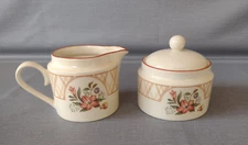 Breadbasket Cream & Sugar Bowl with Lid International Classics  SY- 8199
