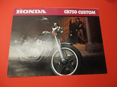 HONDA CB750 マニュアル　希少　3点セット NOS NEW OEM ORIGINAL 1980 HONDA CB750C CUSTOM BROCHURE MANUAL | eBay