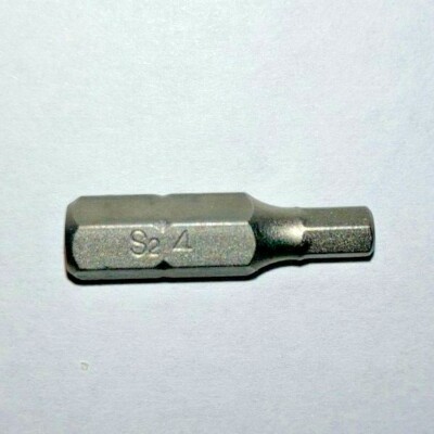 10 Pack Metric Hex 4mm 4 mm M4 Screwdriver insert Drill Bit 