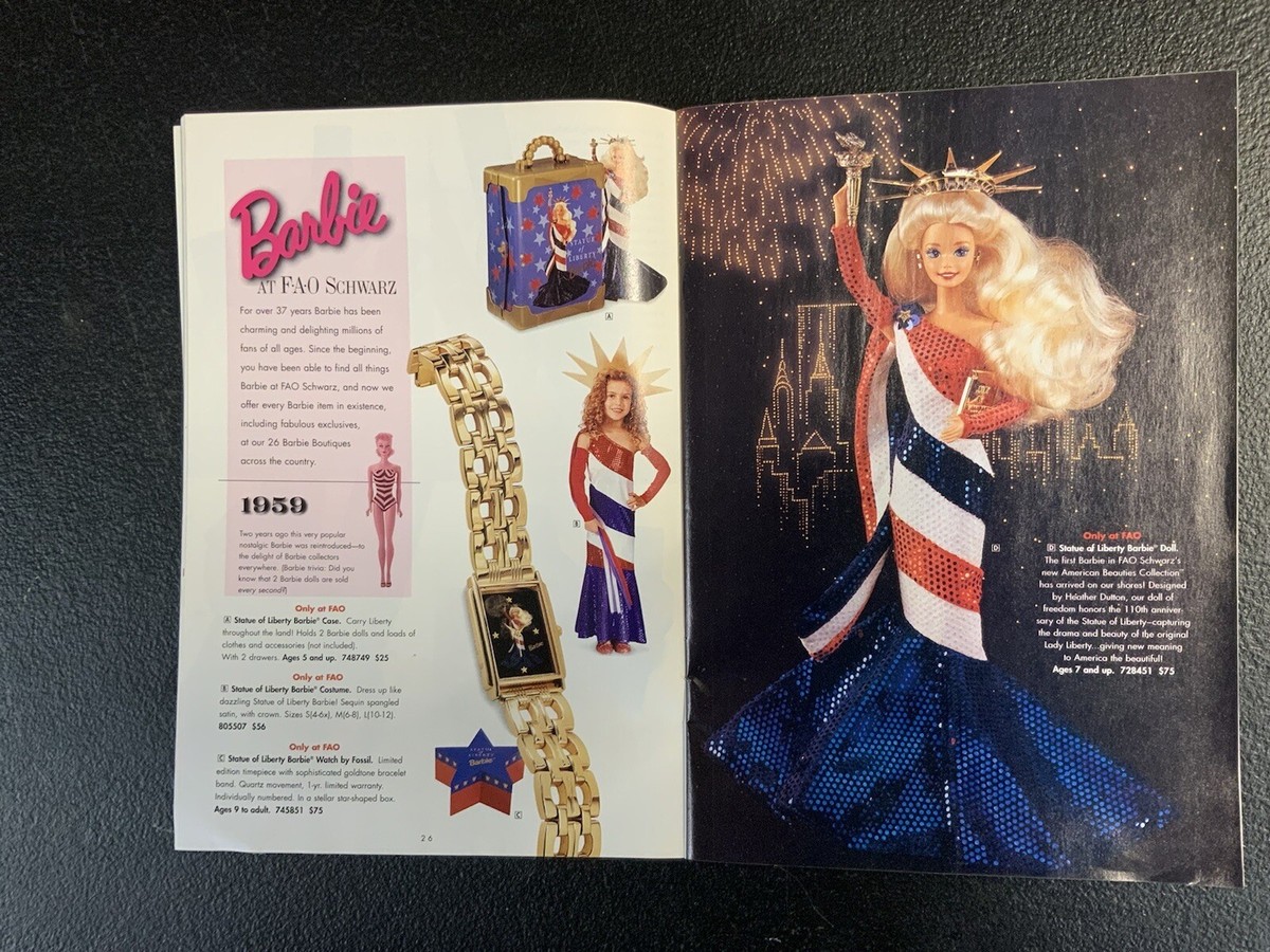 FAO Schwarz The ultimate Toy Catalogue Holiday 1996 | eBay