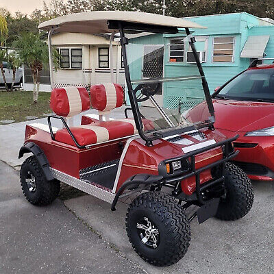 Club Car DS Golf Cart Brush Guard - Rebel Metalworks