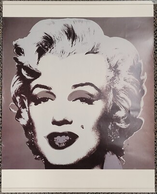 Andy Warhol【Marilyn Monroe】vintage poste s-l400.jpg