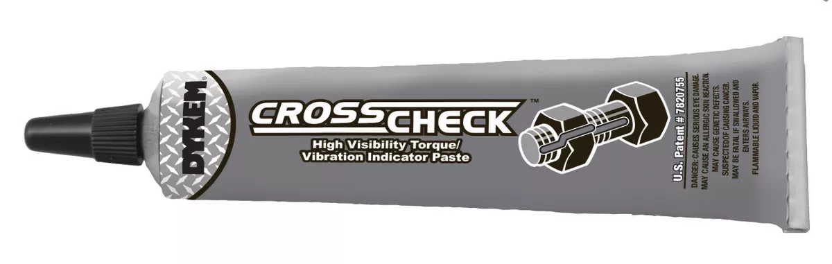 Dykem Cross Check - Grey - Torque Seal Tamper-Proof Indicator Paste