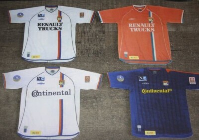 Maillot Olympique Lyonnais 2002 À VENDRE! - FR