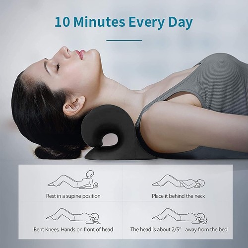 Portable Compact Neck Relaxer - Easy to Use - Pain Relief - Cervical Traction - Picture 8 of 8