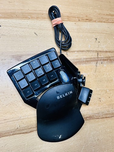 (S) Belkin N52TE Tournament Edition Wired Hybrid Keyboard Gamepad Controller - Picture 3 of 5