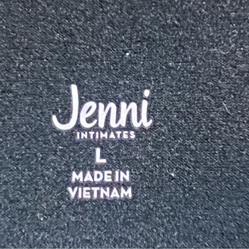 Jenni Women's Square-Neck Sports Bra Black Crackle NWT MSRP $25 - Picture 5 of 9
