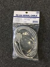 Pan Pacific 9 PIN D-SUB RS-232 SERIAL CABLE, MALE TO FEMALE - 6 FEET
