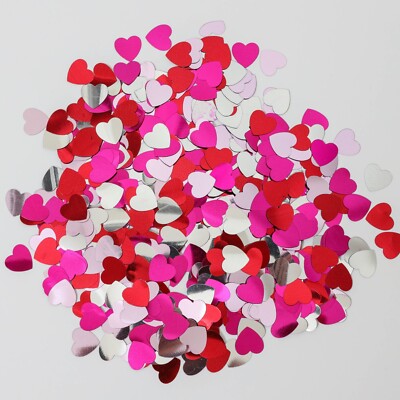FULL POUND Mother's Day Heart Shaped Confetti Anniversary Wedding Decoration