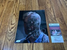 Aaron Eckhart Signed 8x10 Glossy Photo The Dark Knight Two-Face JSA COA