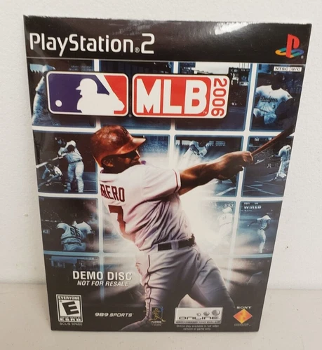 MLB 2006 Demo Disc Baseball Sony Playstation 2 PS2 Brand New Sealed