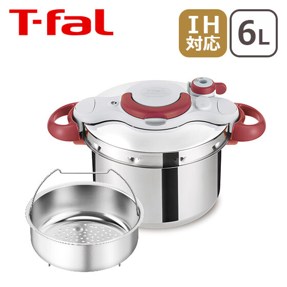 Tfal Pressure Cooker 6L IH enable 46 People Open P4620769