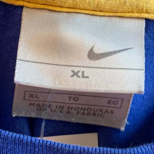 Camiseta Vintage Nike Air Football Dirty Mean & Nasty Azul Mangas Largas XL - Imagen 3 de 4