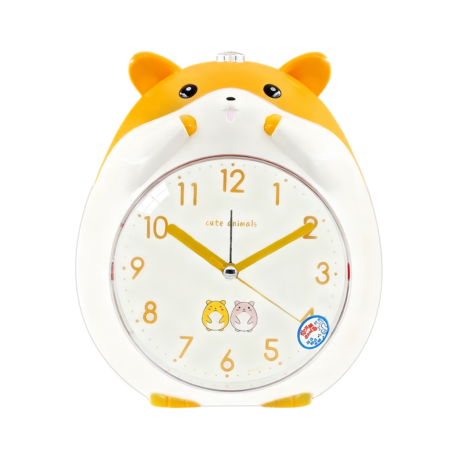 For Kids, Singing Talking Speaker Animal Design Alarm Clock