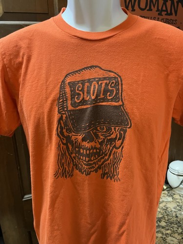 Vtg SOUTHERN CULTURE ON THE SKIDS TShirt Men Small Orange Autographed - Picture 2 of 11