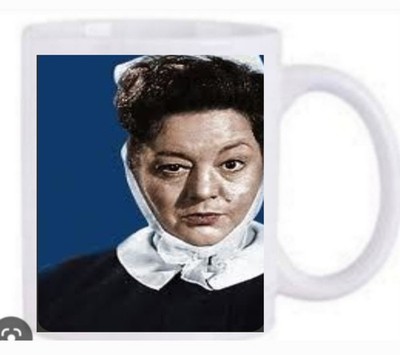 Hattie Jacques Handgepäck Matrone Becher Neu Spülmaschinenfest Portofrei 