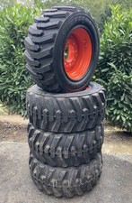4-hd 31x13-16.5 Dura Force Skid Steer Tiresrims For Bobcat-10ply-31-13-16.5