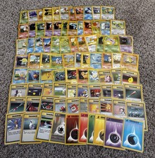 LP/MP Pokemon Base Set Unlimited Non-Holo Completionist Lot RARE/COMMON/UNCOMMON