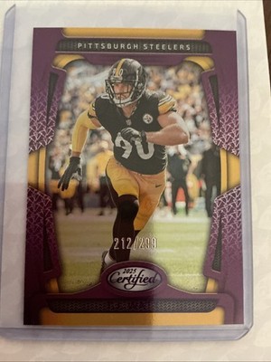 2025 Panini Certified - T.J. Watt #83 - Mirror Purple 212/299 Pit Steelers
