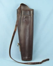 Vintage Brown Leather Quiver