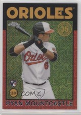 2021 Topps Silver Pack 1986 Chrome Baseball Red 5/5 Ryan Mountcastle #86BC-8 w5p