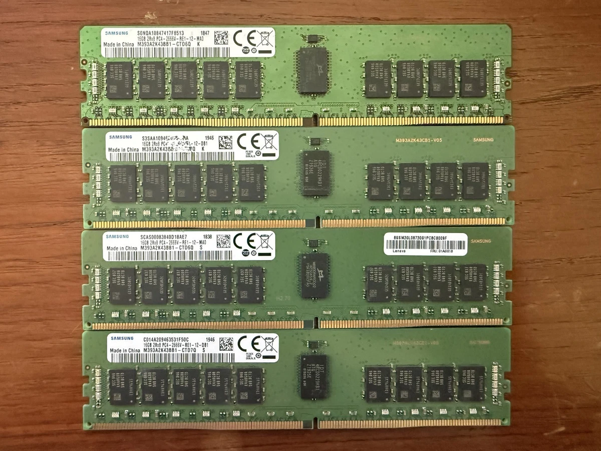 PC4-21300 (DDR4-2666) Bus Speed ECC Network Server Memory (RAM