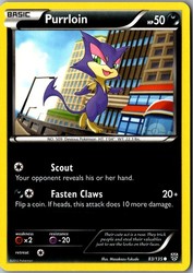 Purrloin 83/135 Plasma Storm Common Pokemon Card