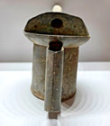 Vintage 1930's Motor Oil Galvanized Metal 1 Quart Can Pour Spout with Handle — photo 5
