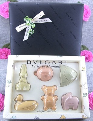 Bulgari Petits et Mamans Savon Doucher 6 x 50 g   Bulgari Soap, Seife, Set