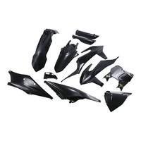 Cycra Powerflow-Karosserie-Kit Plastic Kit Passend FüR Ktm Blk
