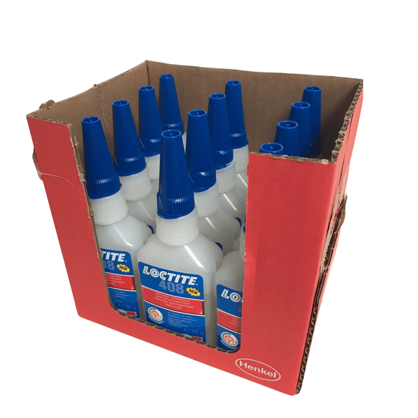 Loctite 408 Sekundenkleber 12 X 50 G Industrie Sofortkleber AusblüHarm-image