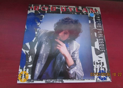 BOB DYLAN EMPIRE BURLESQUE 1985 LP Vinyl Record Folk Rock Music Columbia
