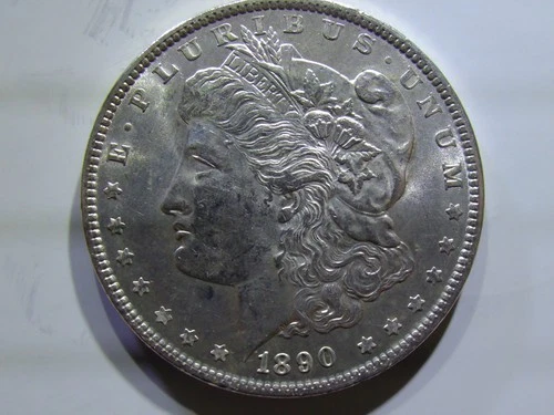 1890 Uncirculated Morgan Dollar (Ungraded, Loose)