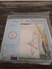 Jack Dempsey Stamped Perle Edge Pillowcases Cardinals 378 NEW