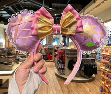 Disney Parks Princess Tangled Rapunzel Minnie Mouse Ear Headband Disneyland