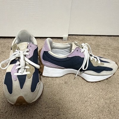 New Balance Men\'s 327 Colorblock Runner — Purple, Teal & Neon Accent New Balance 327 Black Dark Violet WS327PB | SneakerNews.com main image 4