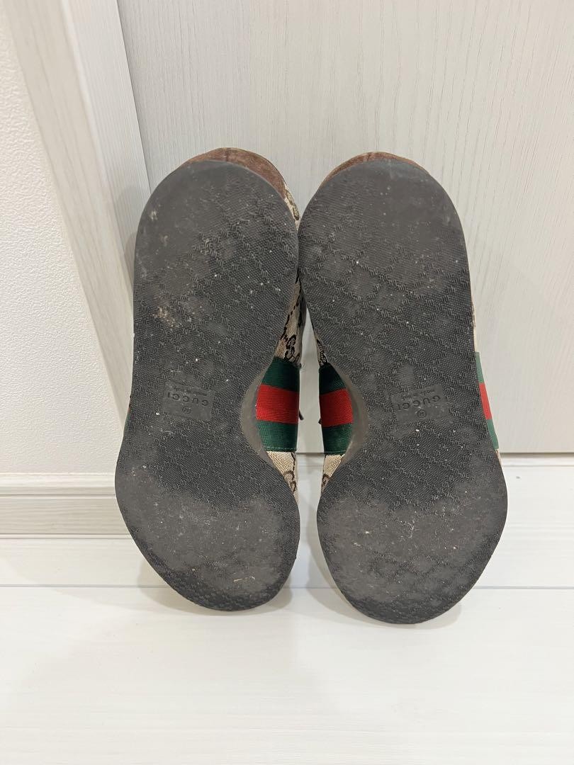 GUCCI Men's Low-Cut Sneakers Sherry Line Multi-Color EU40/US7 107861c thumbnail 7