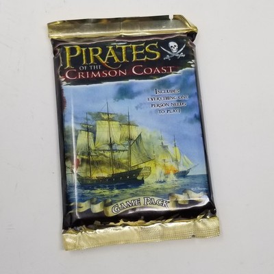 Pirates Of The Crimson Coast (WIZKIDS) Game Card Pack (2005) Factory  Sealed x1