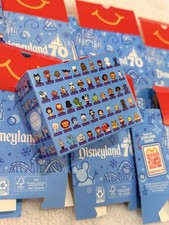 McDonald's Happy Meal boxes Disneyland Resort 70th Anniversary set of 9