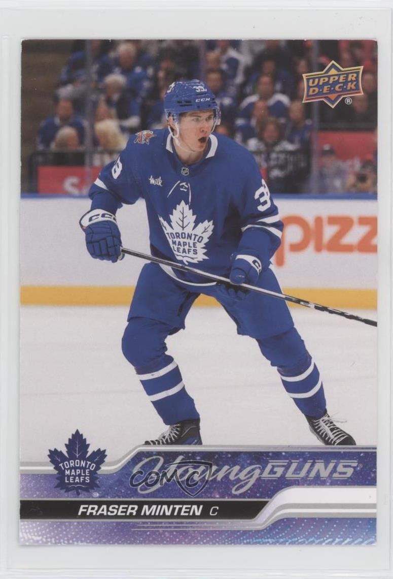 2023-24 Upper Deck Series 2 Young Guns Jumbo Fraser Minten #482 Rookie RC